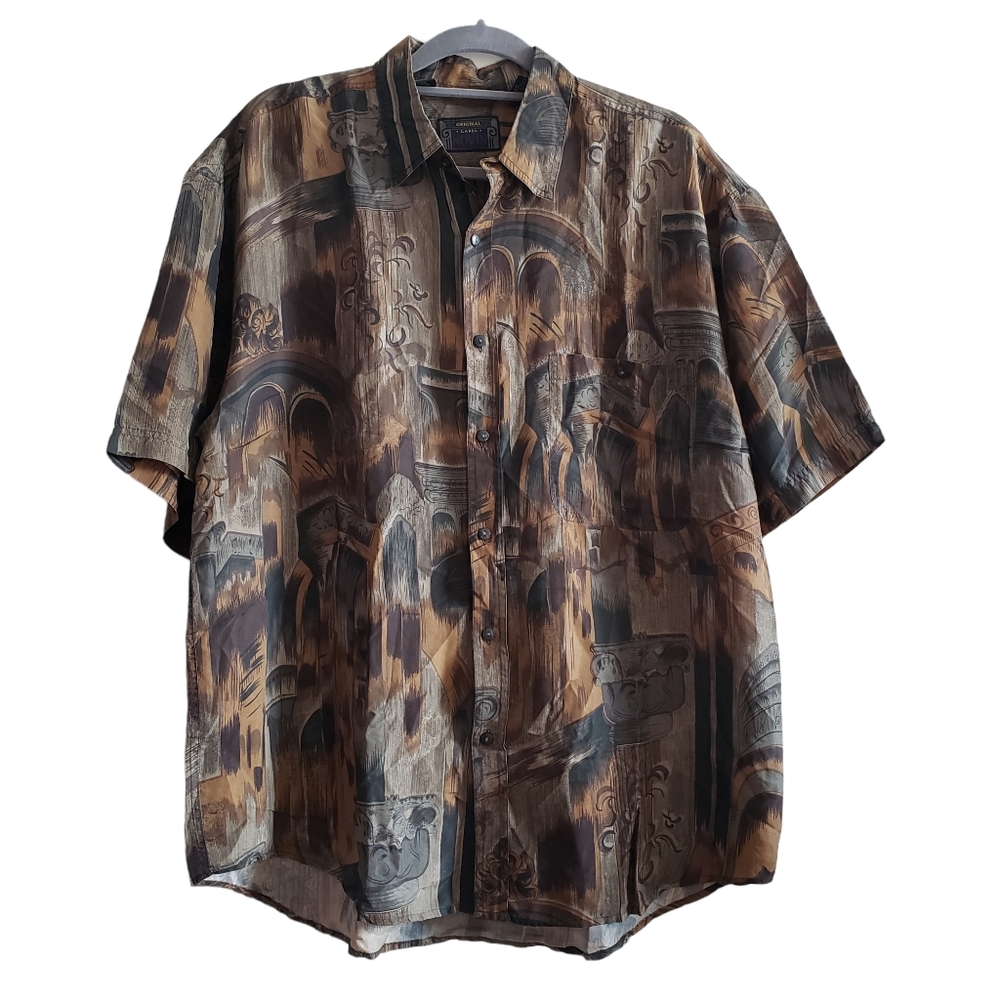 Novin Mens Silk Shirt